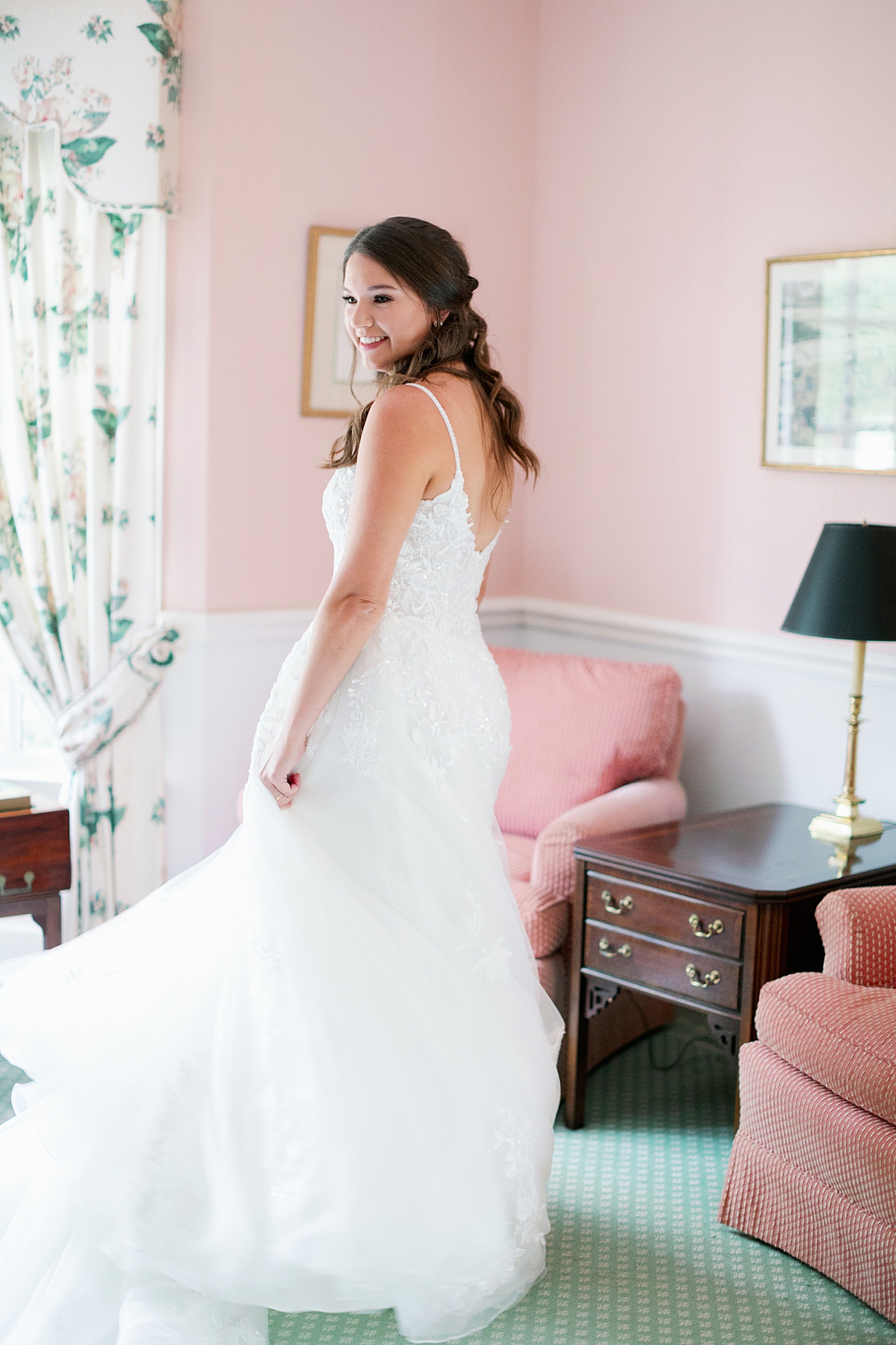 from their Steeplechase Museum wedding | Image by Annie Laura Photo